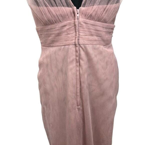 NWT Jenny Yoo Adelle Tulle Formal Dress in Whipped Apricot Size 6 - Picture 5 of 11